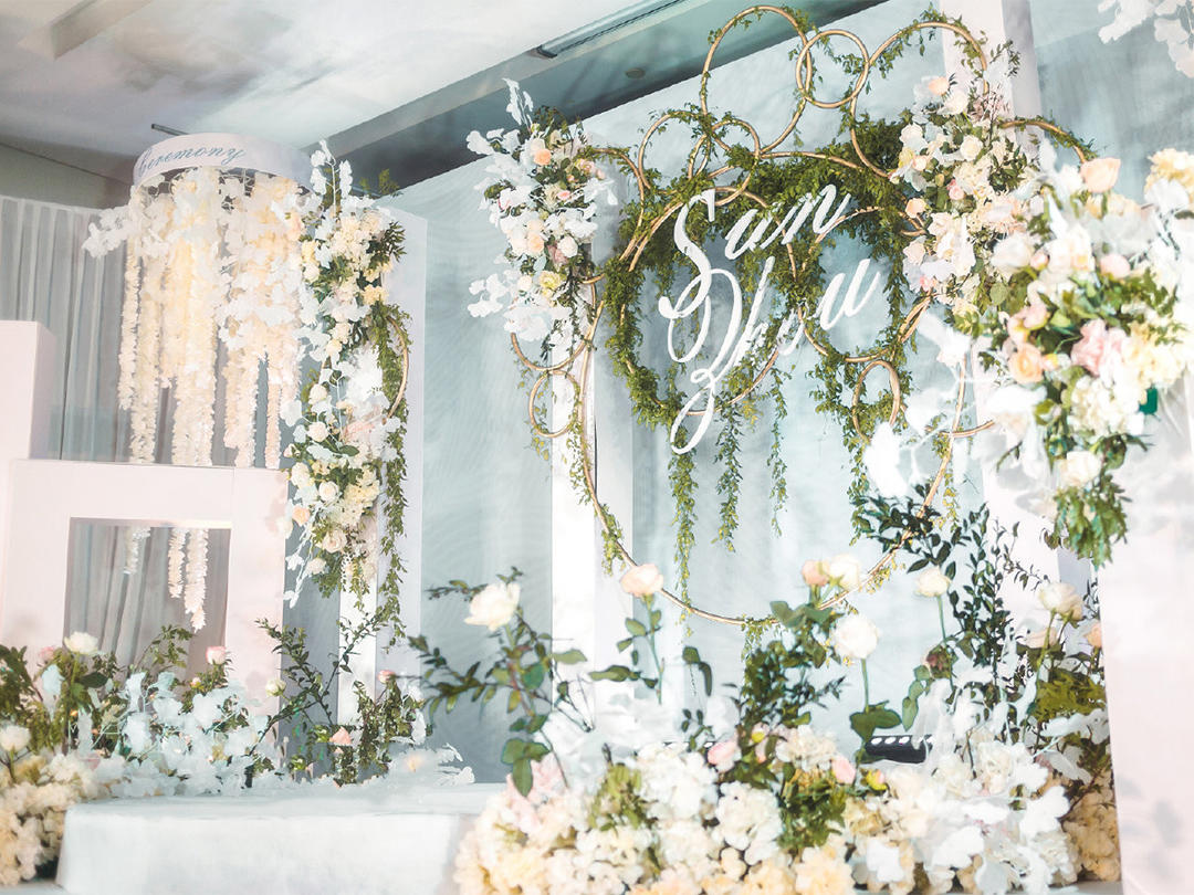 【忆拾光】 最美好的时光 小预算清新韩式室内婚礼