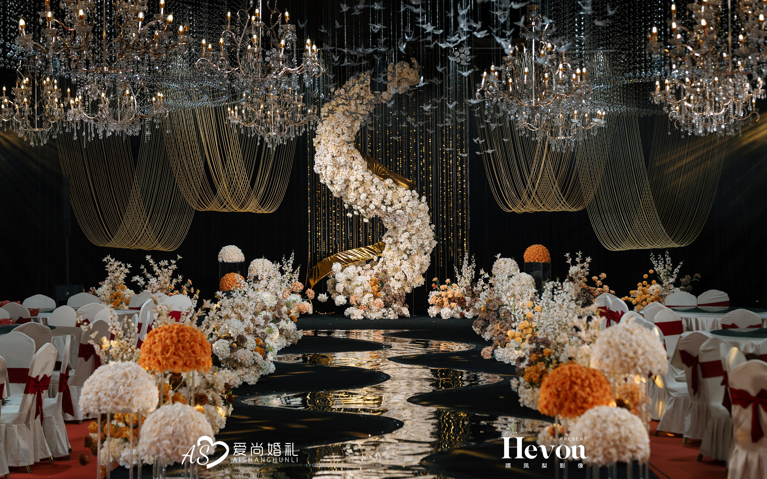 香槟金大棚婚礼