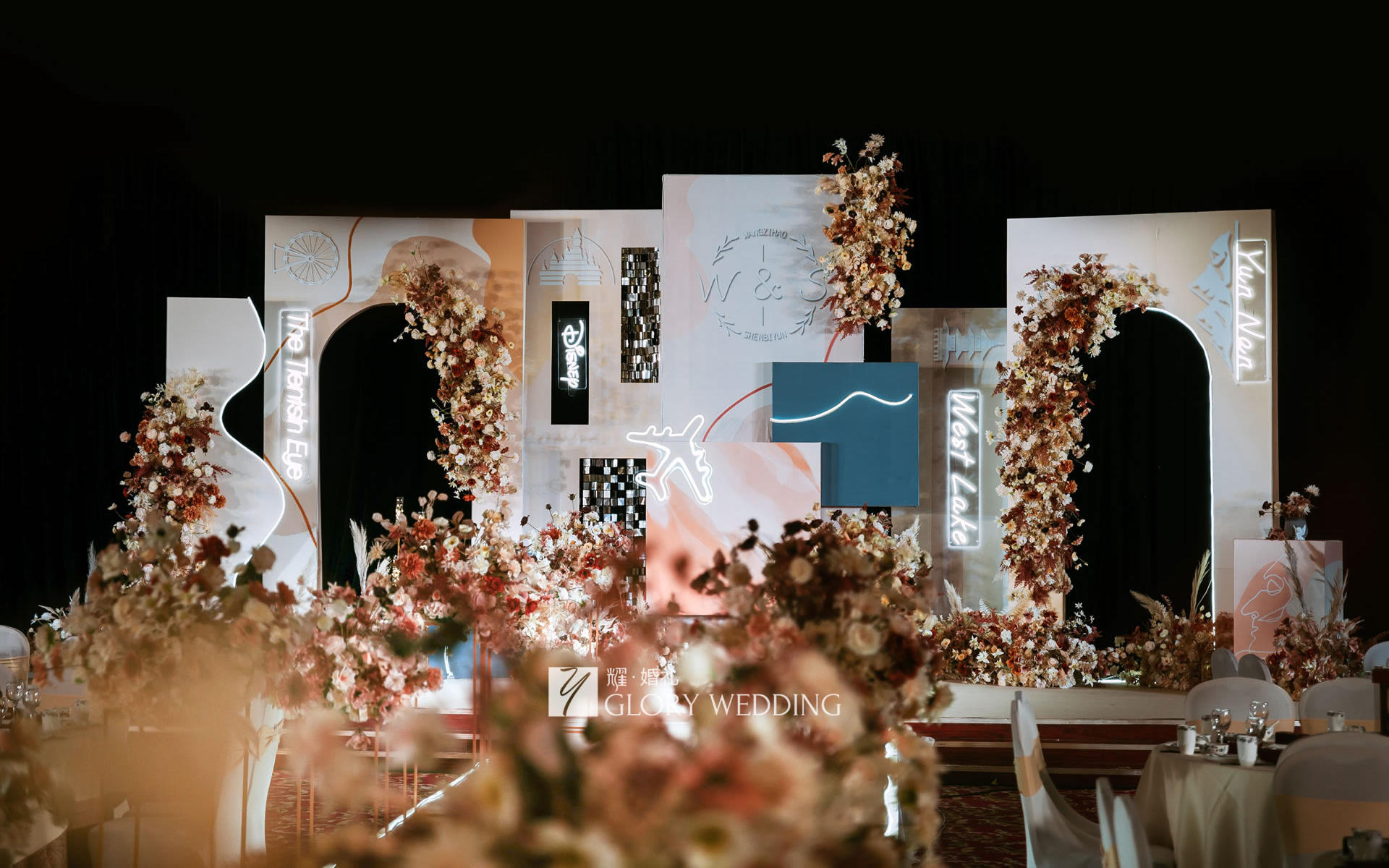 个性婚礼，旅行主题婚礼，耀婚礼定制