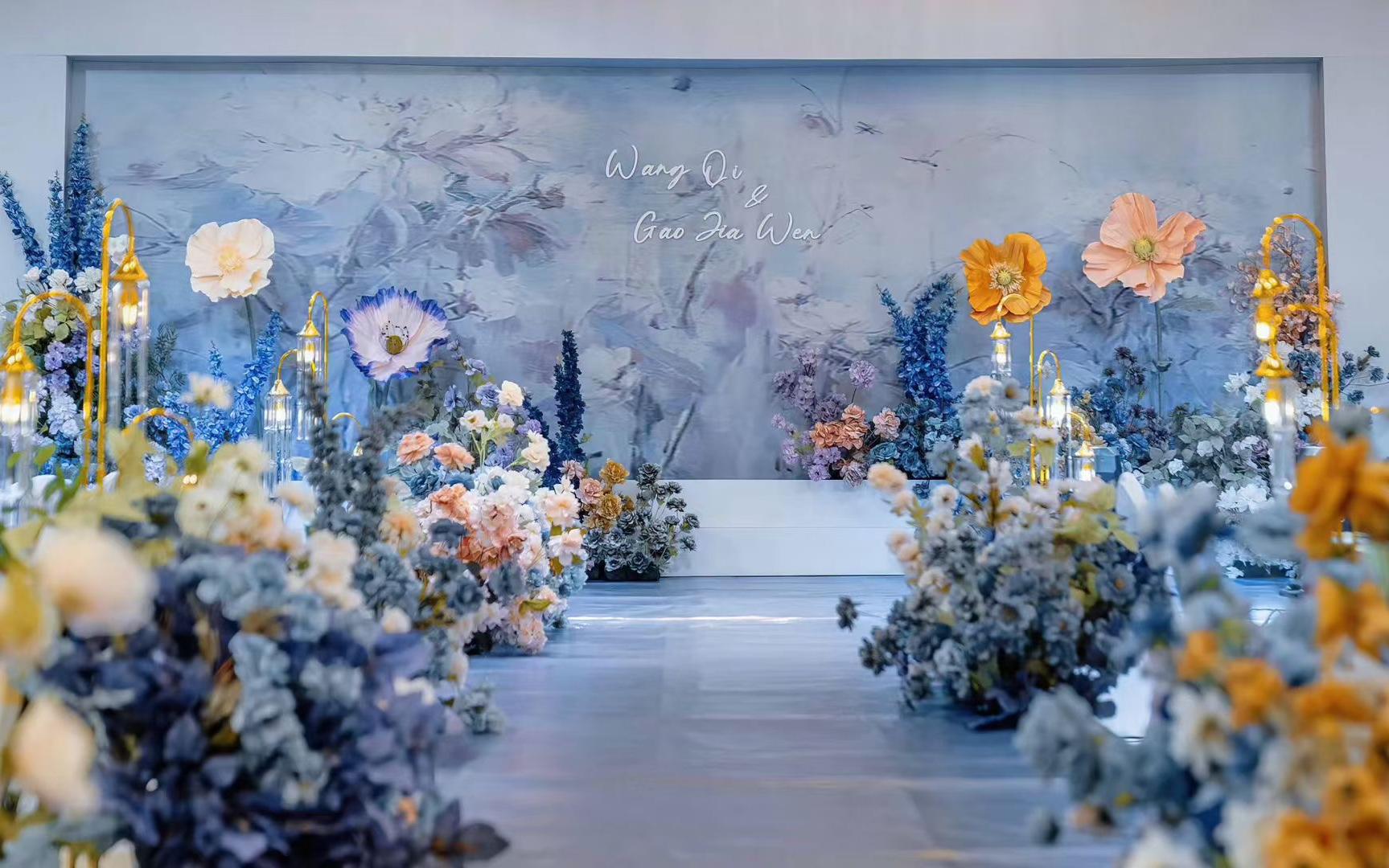莫奈花园油画风，色彩流淌的诗意之境