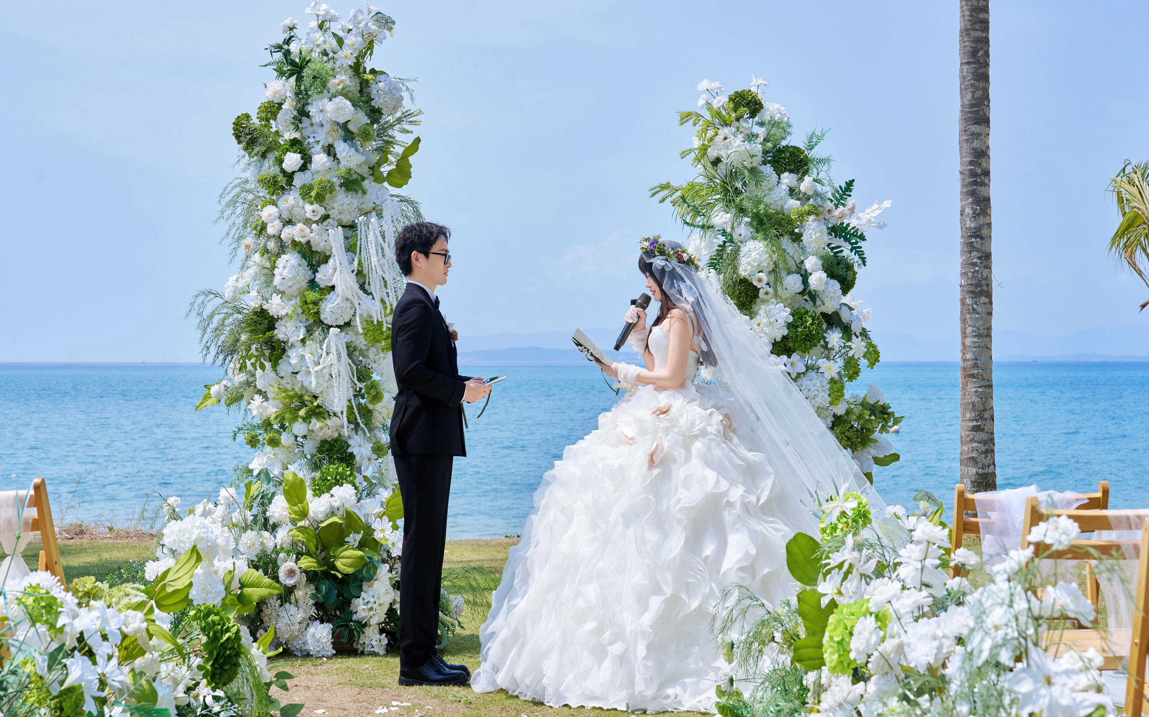 【法式印象】太划算了叭❗被三亚的海滩婚纱照惊艳到