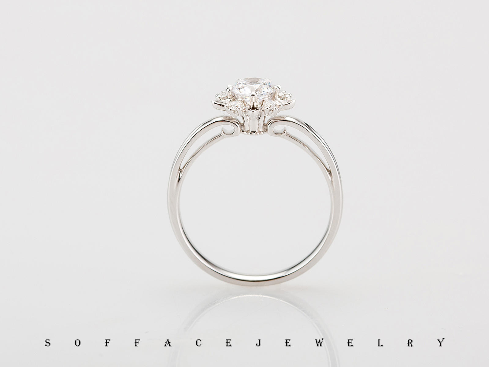 索菲斯 | 设计款钻戒 | 雪花