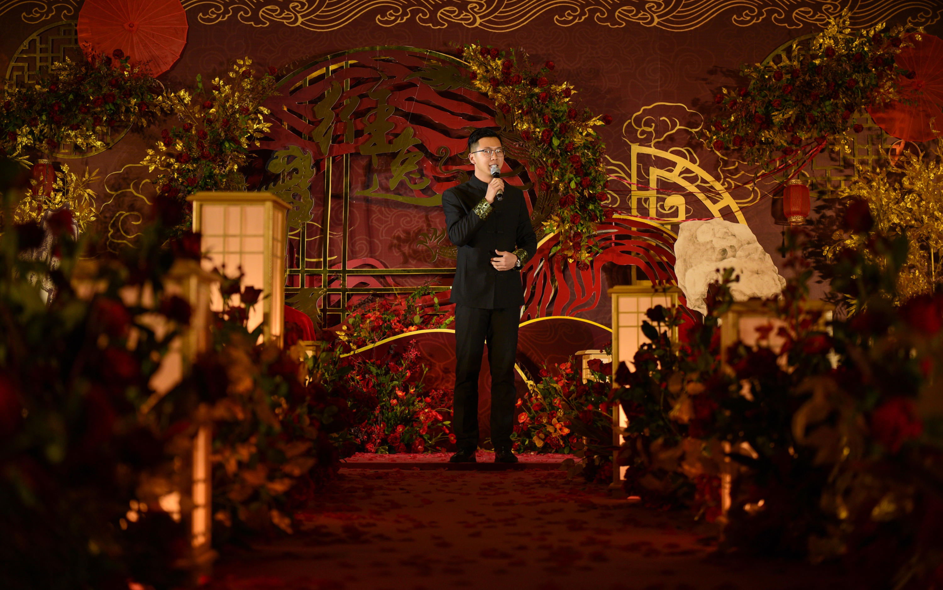 【中国风】中式婚礼专业主持+专业督导+音控DJ