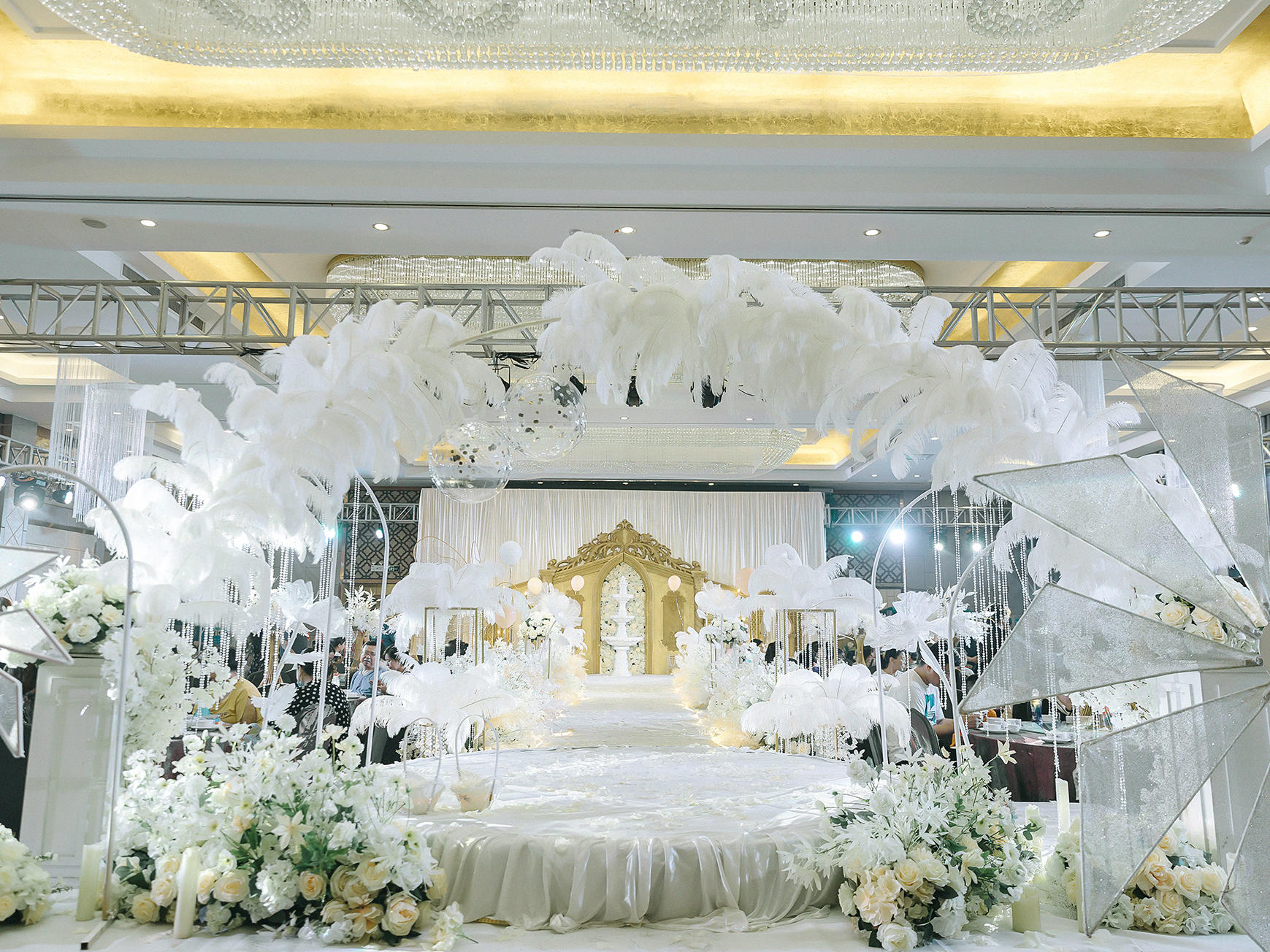 邯郸市艺都高端婚礼白香槟