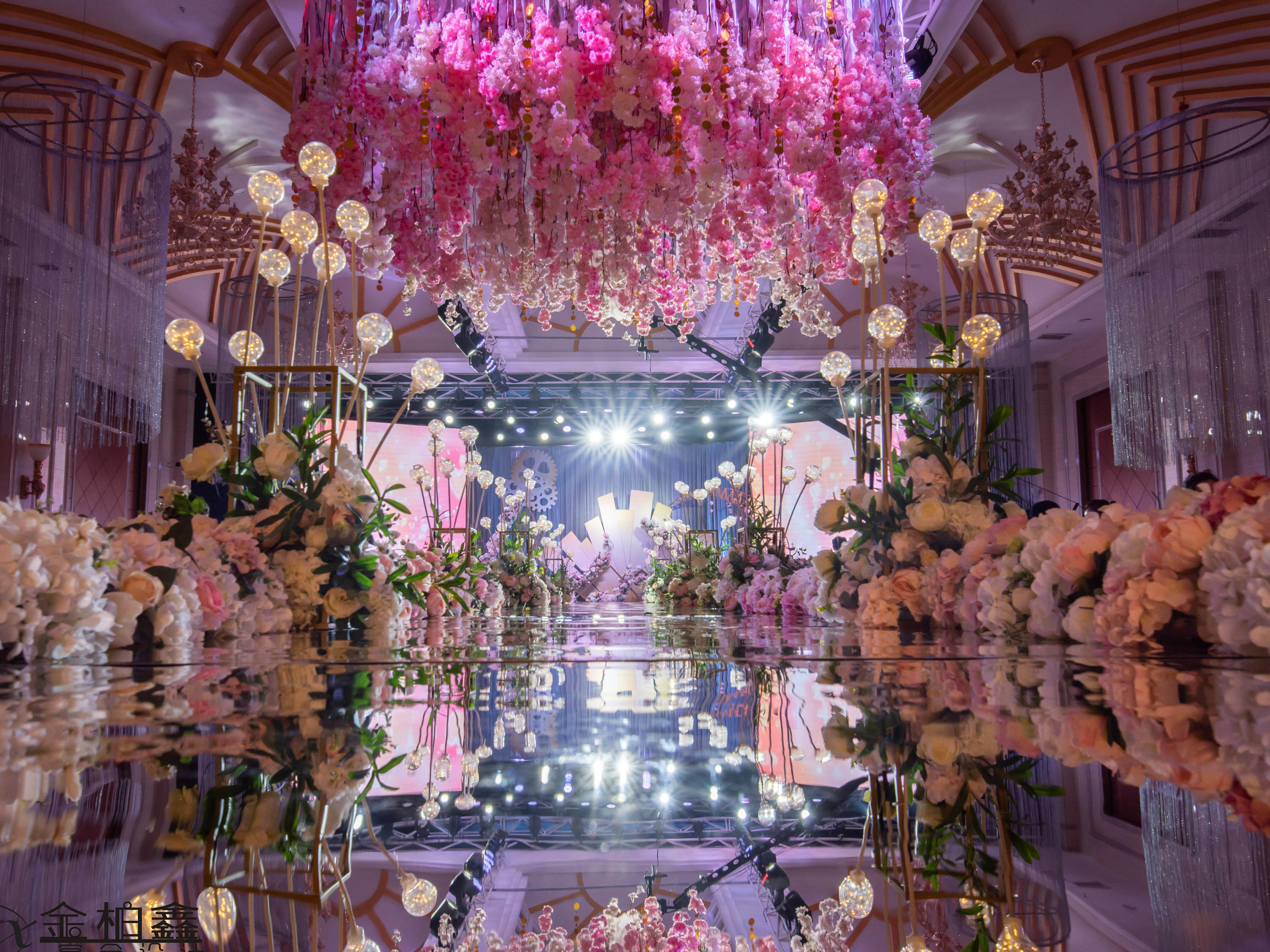2019 上古 国宴厅 粉色宴会设计