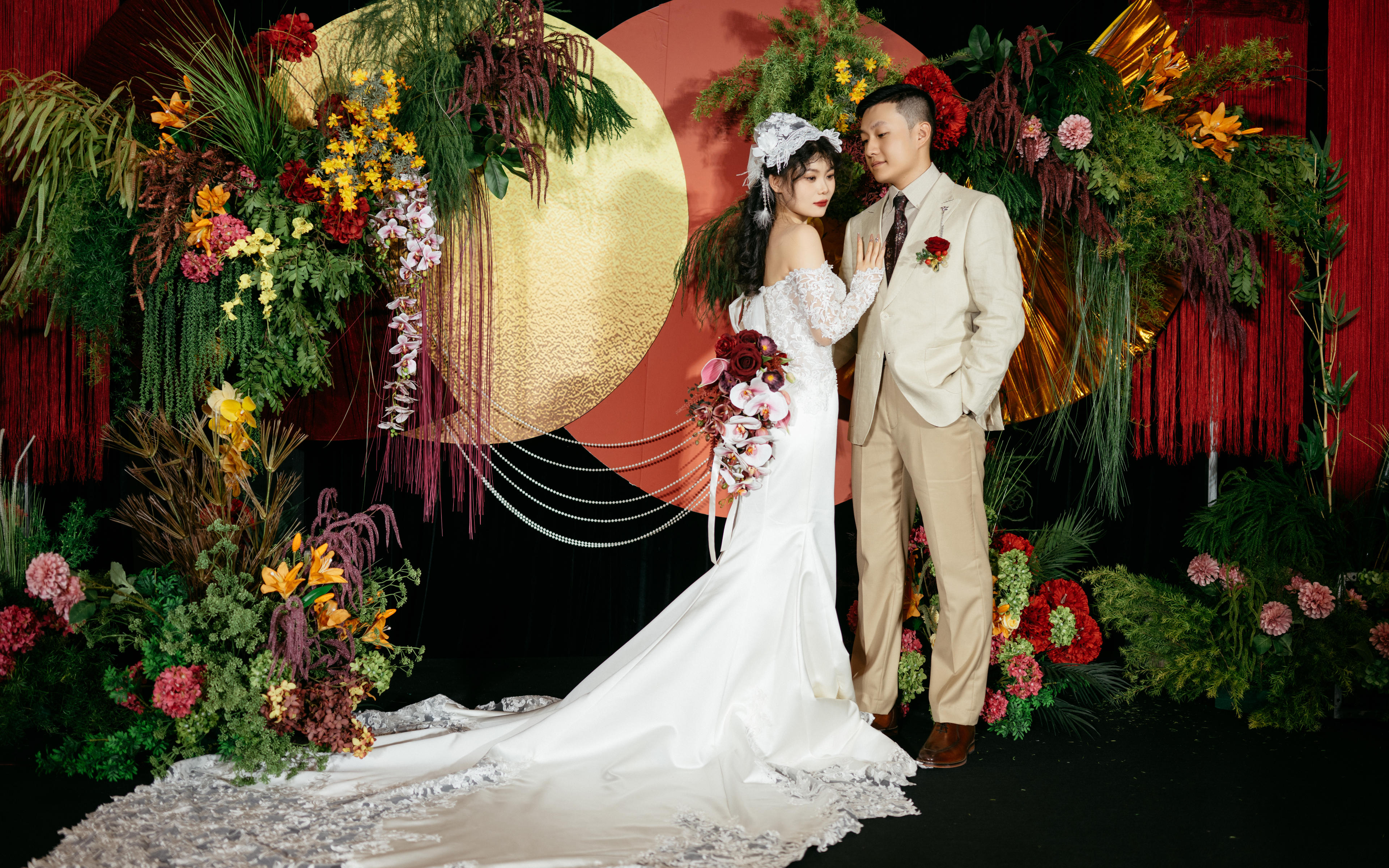 小预算南洋风婚礼，美爆了
