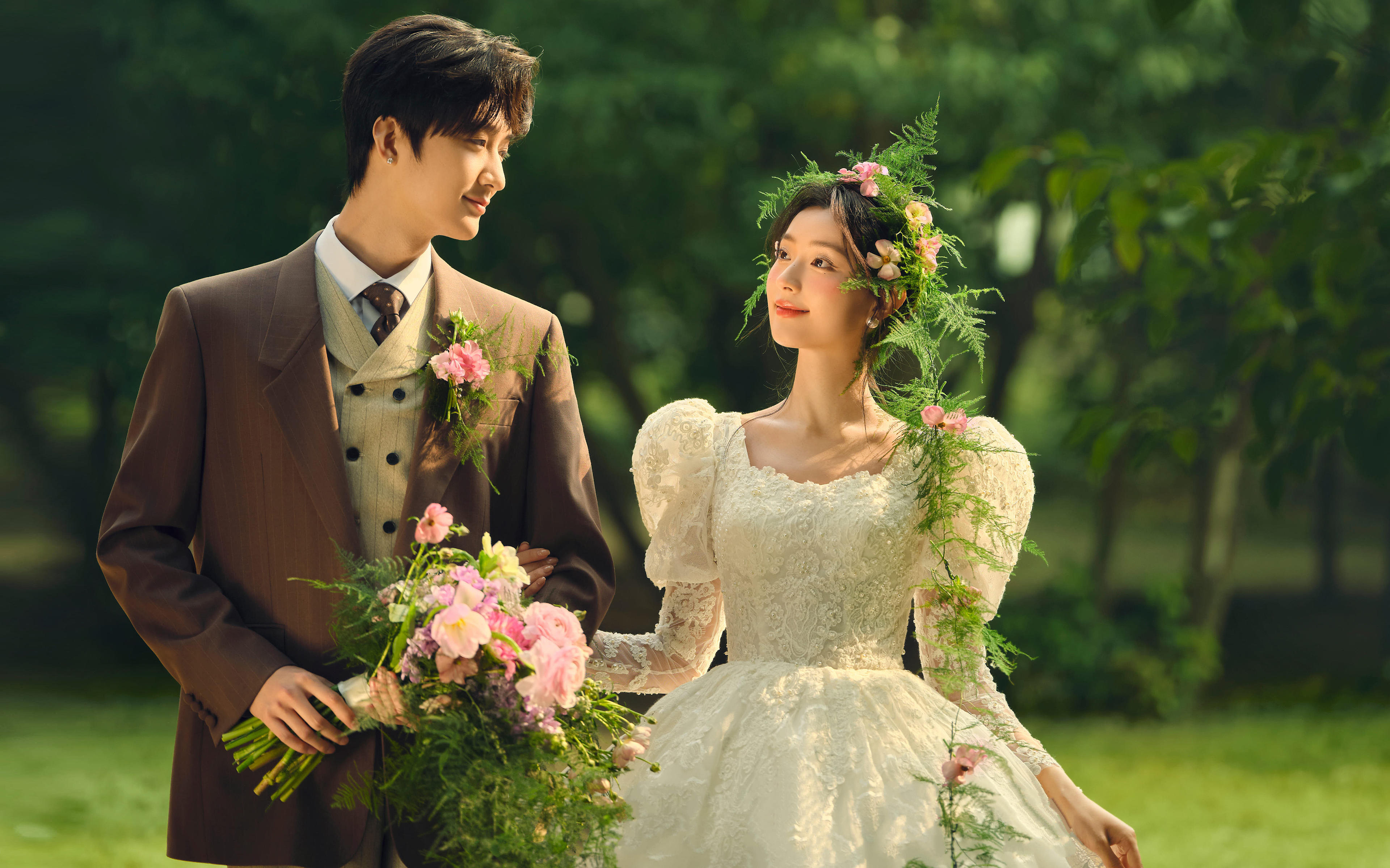 法式婚紗照每一幀都美到心尖上