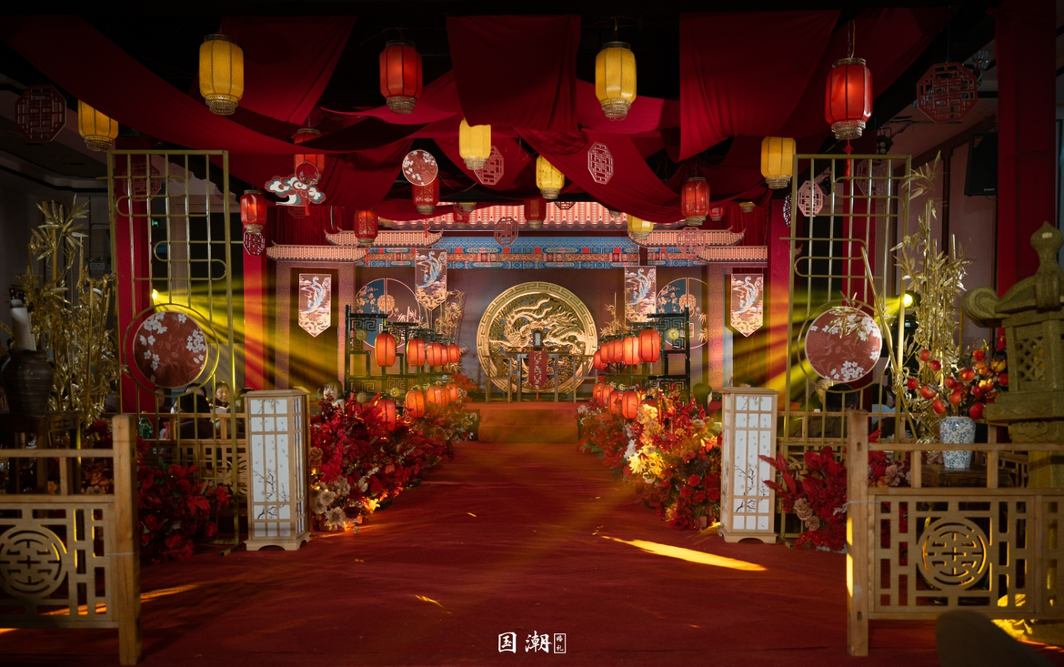 【国潮婚礼】青裳红绸，演绎宋代风华婚礼