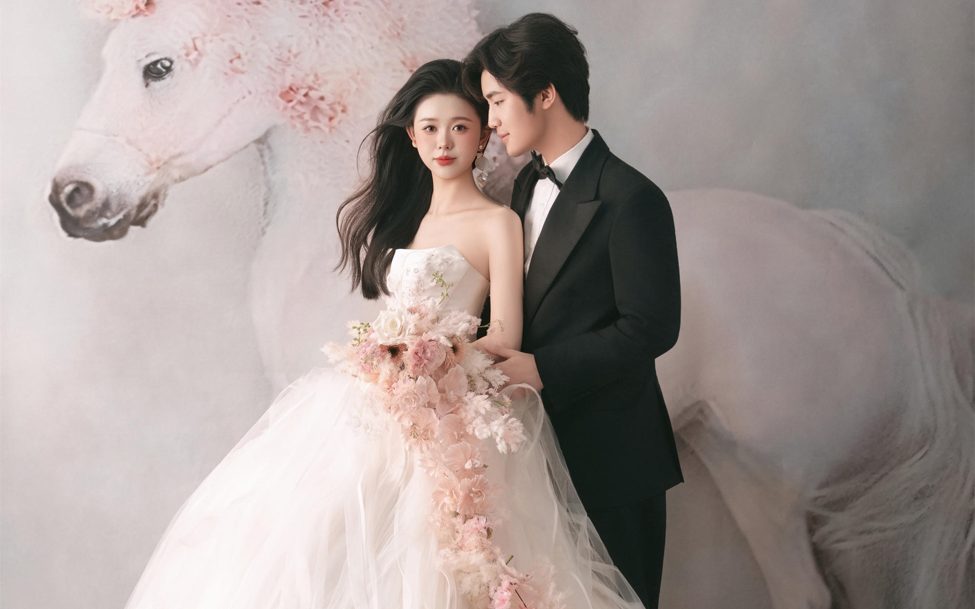 是谁的白月光婚纱照‼️