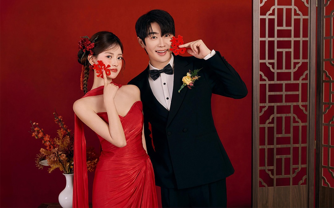 解锁>新中式喜嫁婚纱照，闺蜜们都说好看！！