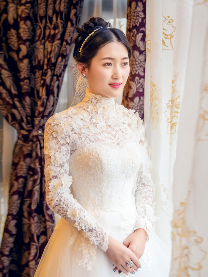 【热卖推荐】总监级全天跟妆，西式婚纱妆面