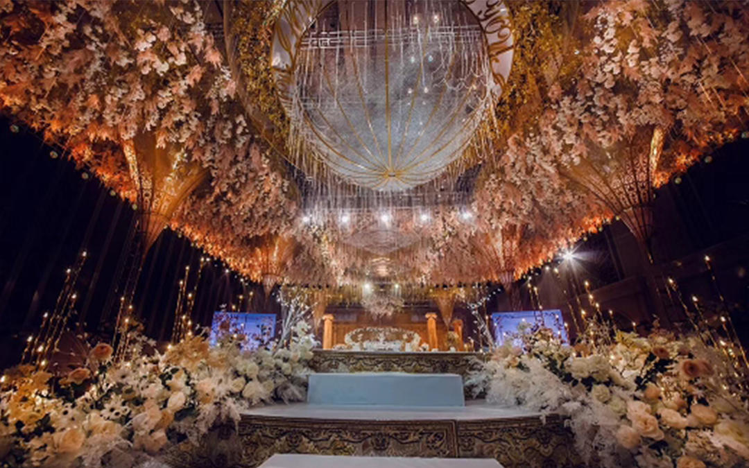 听说光婚礼搭建就用了48小时？