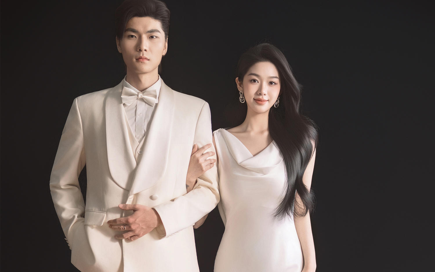 韩剧女主婚纱照真的太温柔了～