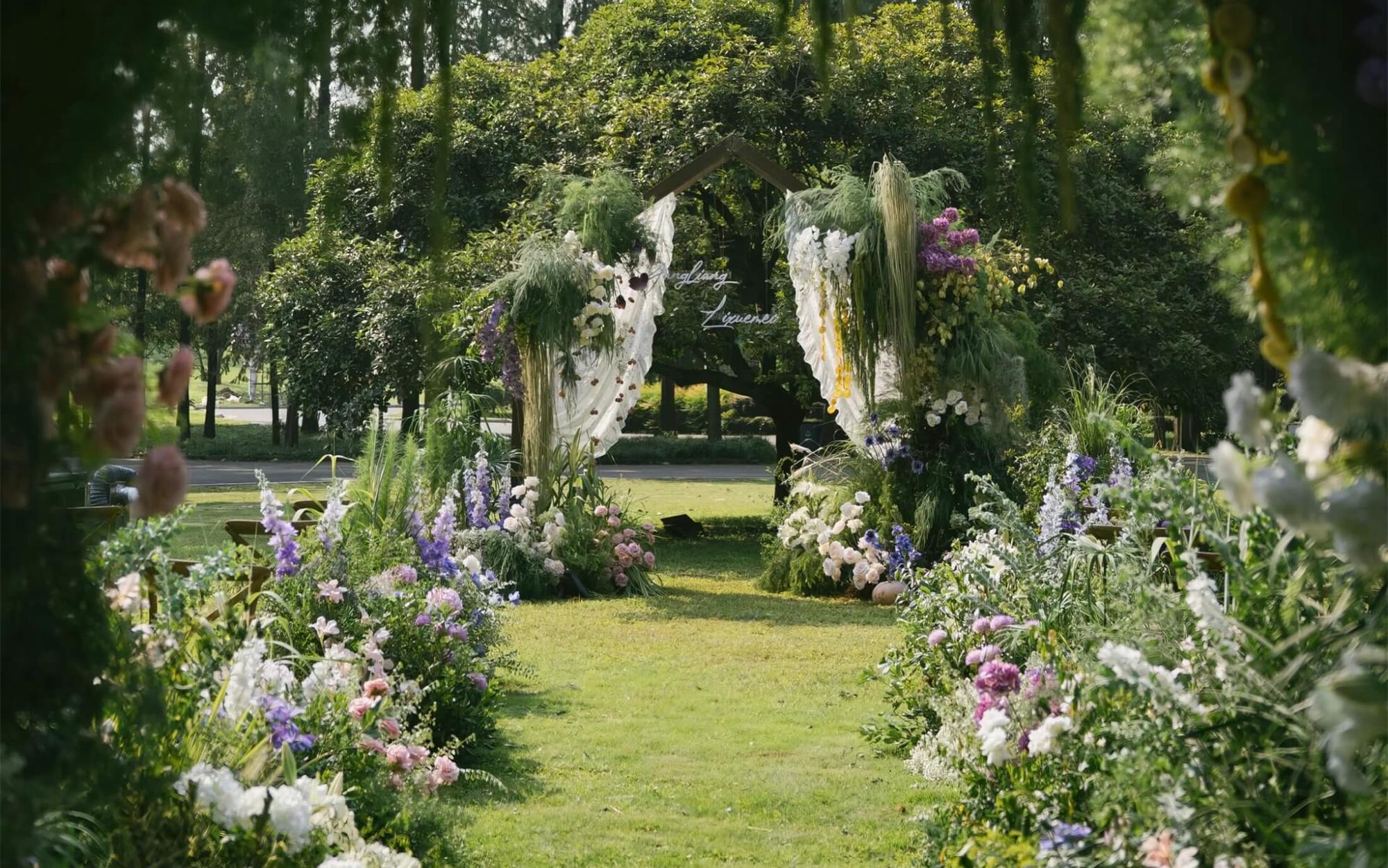 户外草坪森系风格