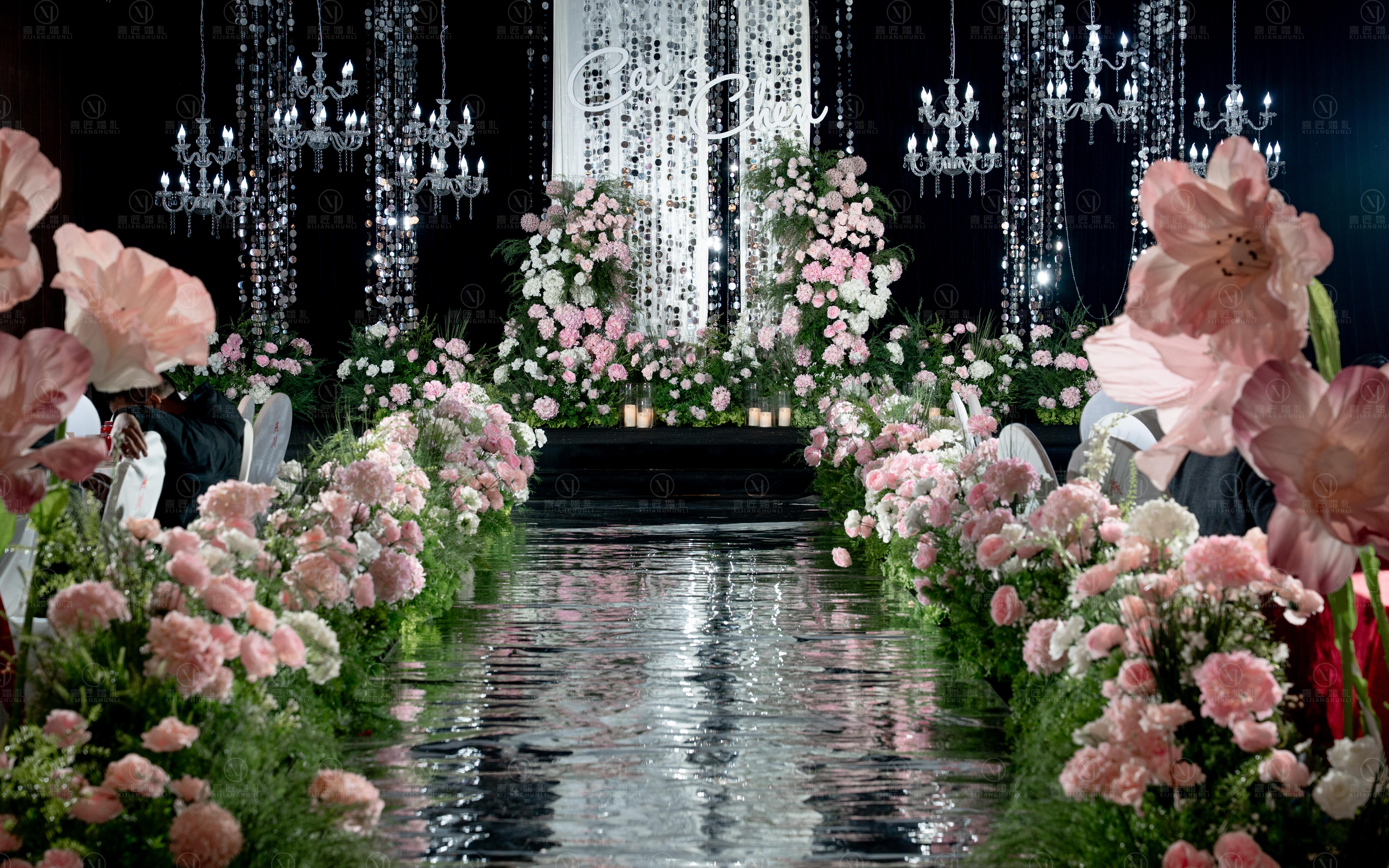 廣安燕川酒店吉祥廳婚禮布置