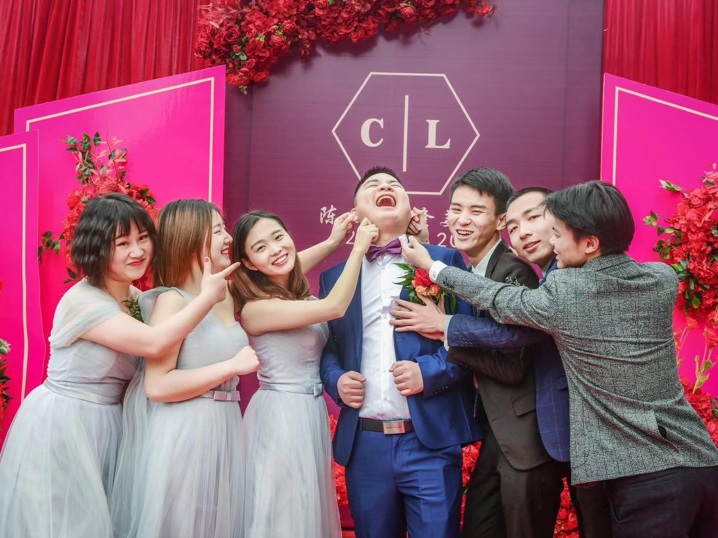 红色简欧风/坝坝宴也能如此高大上