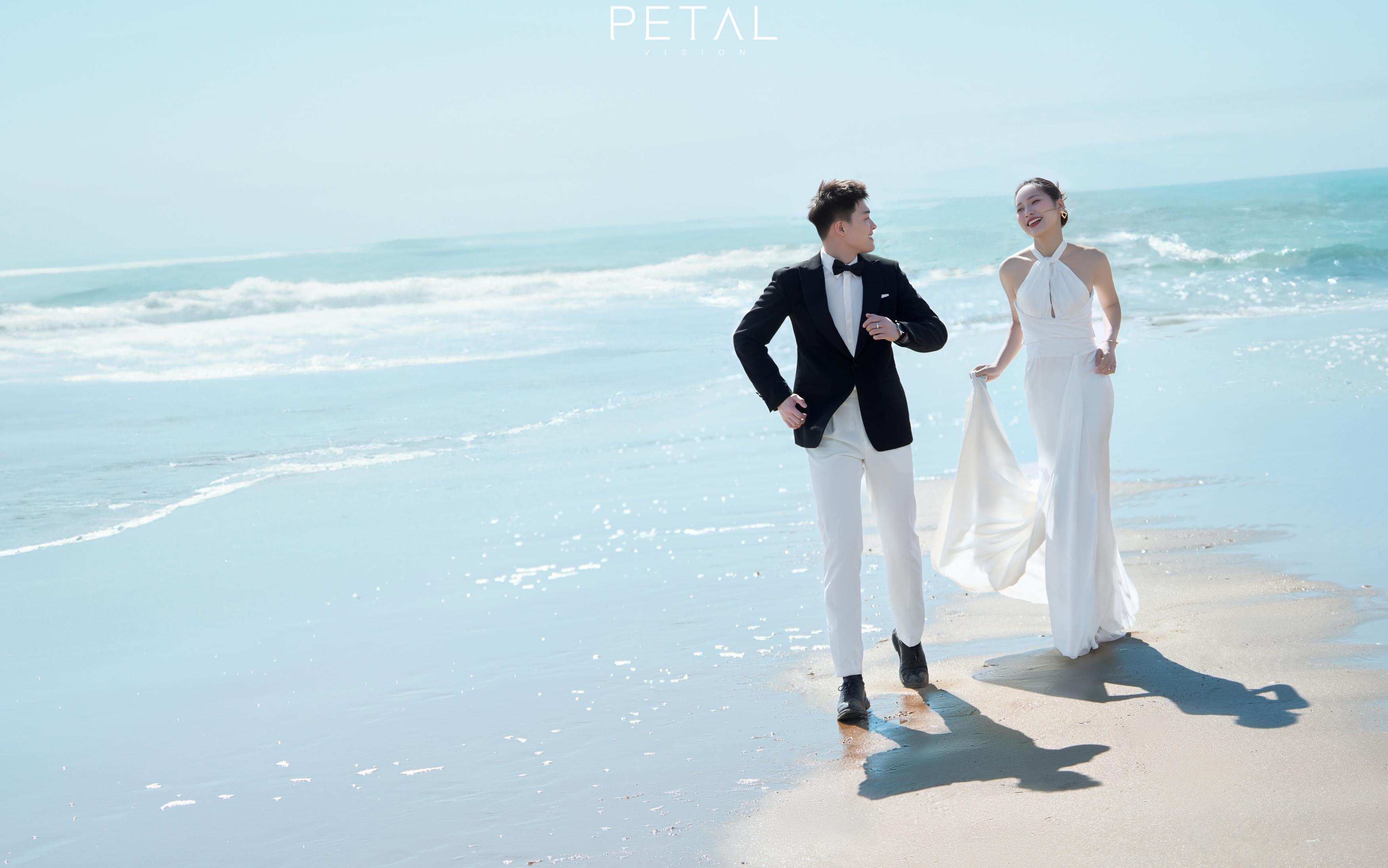 花瓣摄影•沙滩婚纱照