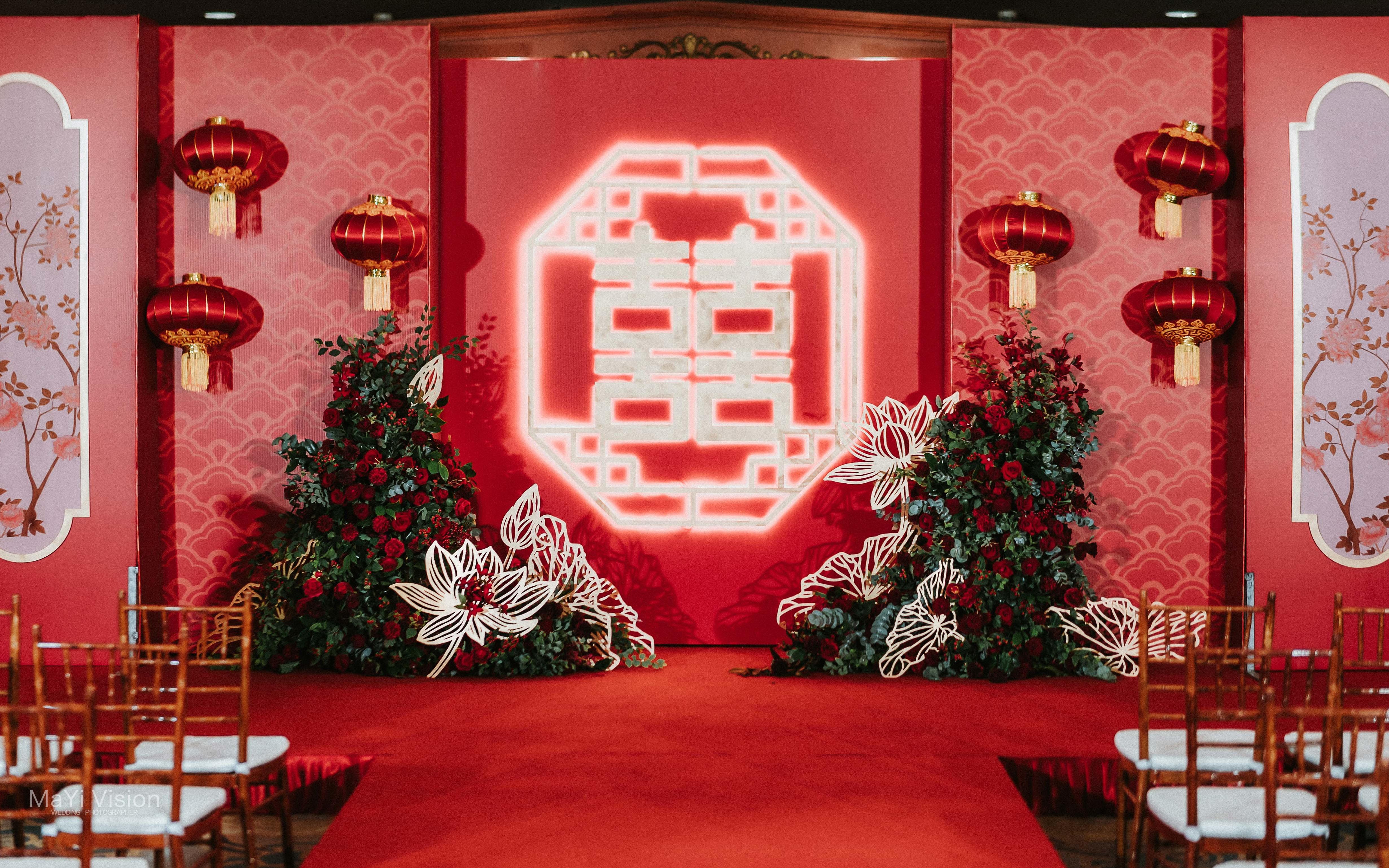友谊宾馆|喜上眉梢，精致中式婚礼