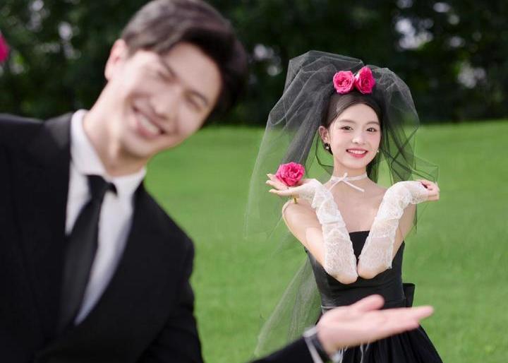 【小眾高級】黑紗草坪，千金大小姐范兒拿捏