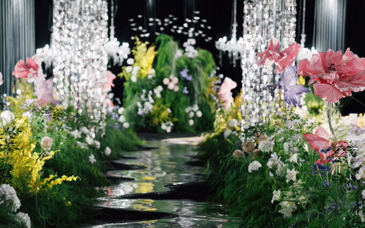 女明星的宴会现场