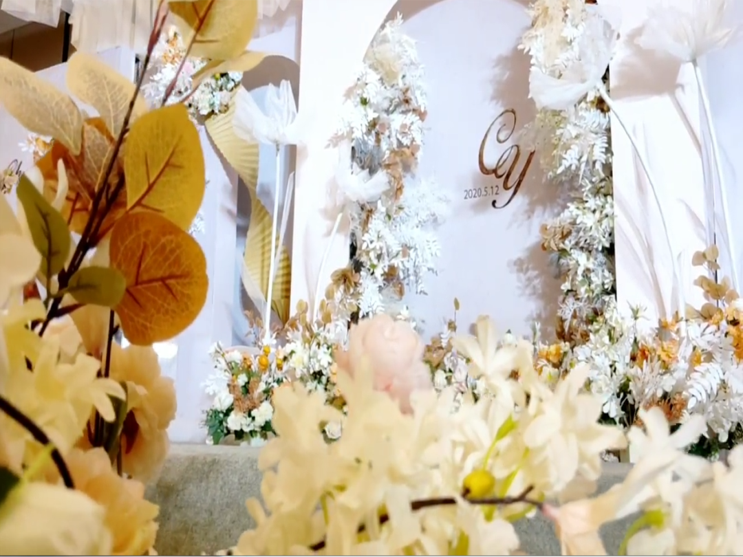 清新香槟主题婚礼《至爱婚礼》