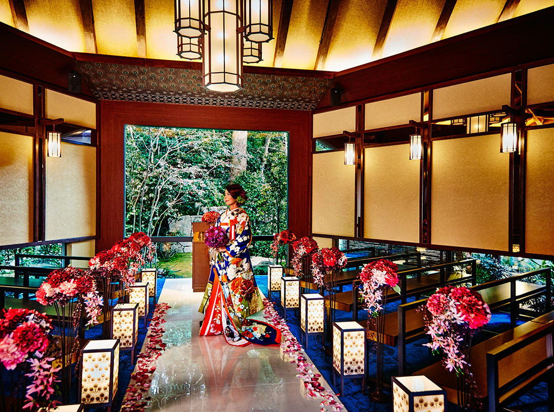 京都-东山教堂婚礼-乐惟海外