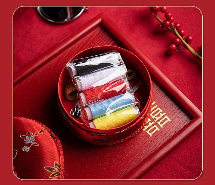 嫁妆套装宫廷红 结婚用品陪嫁套装婚礼嫁妆新娘陪嫁