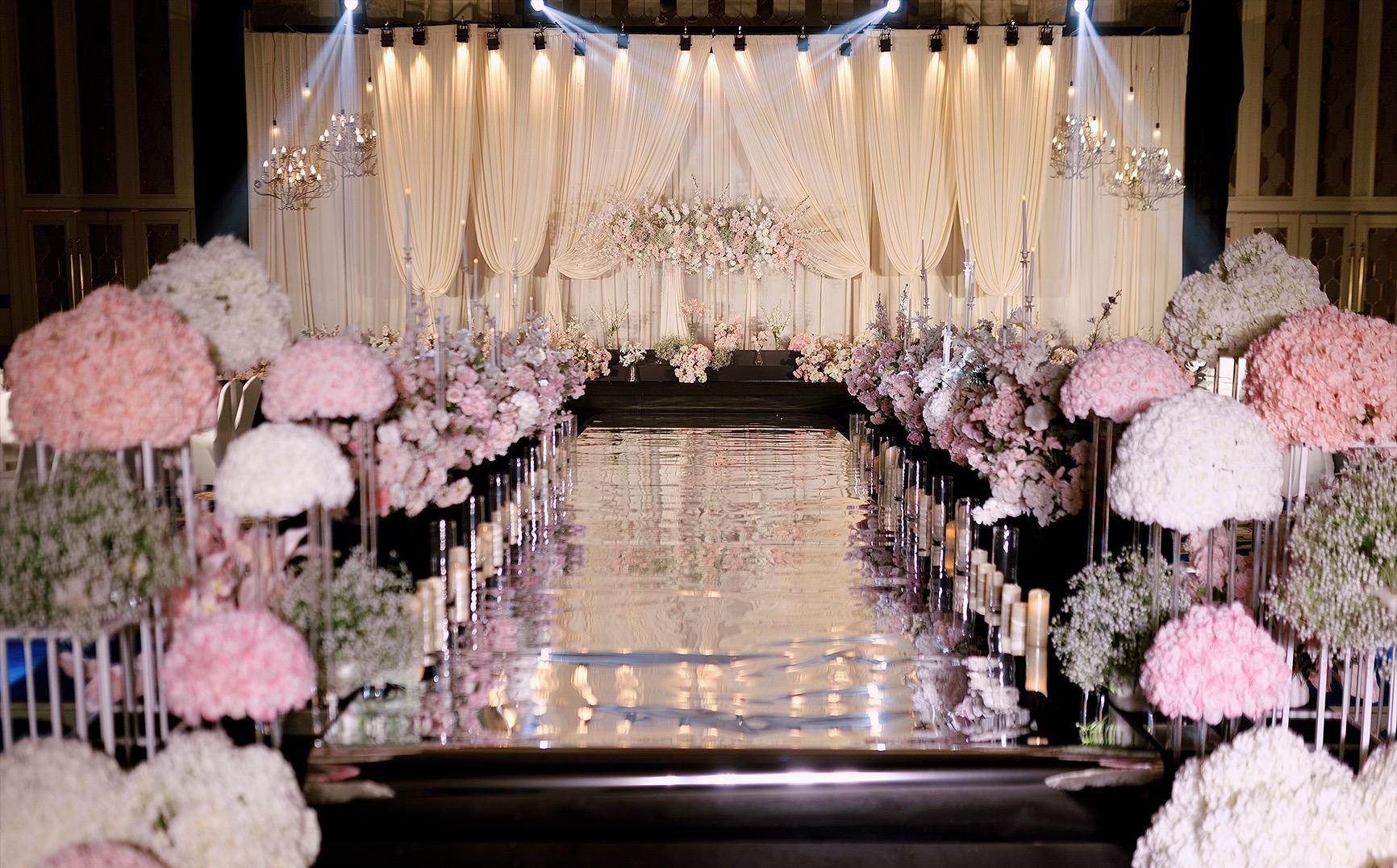 韓式香檳布幔婚禮