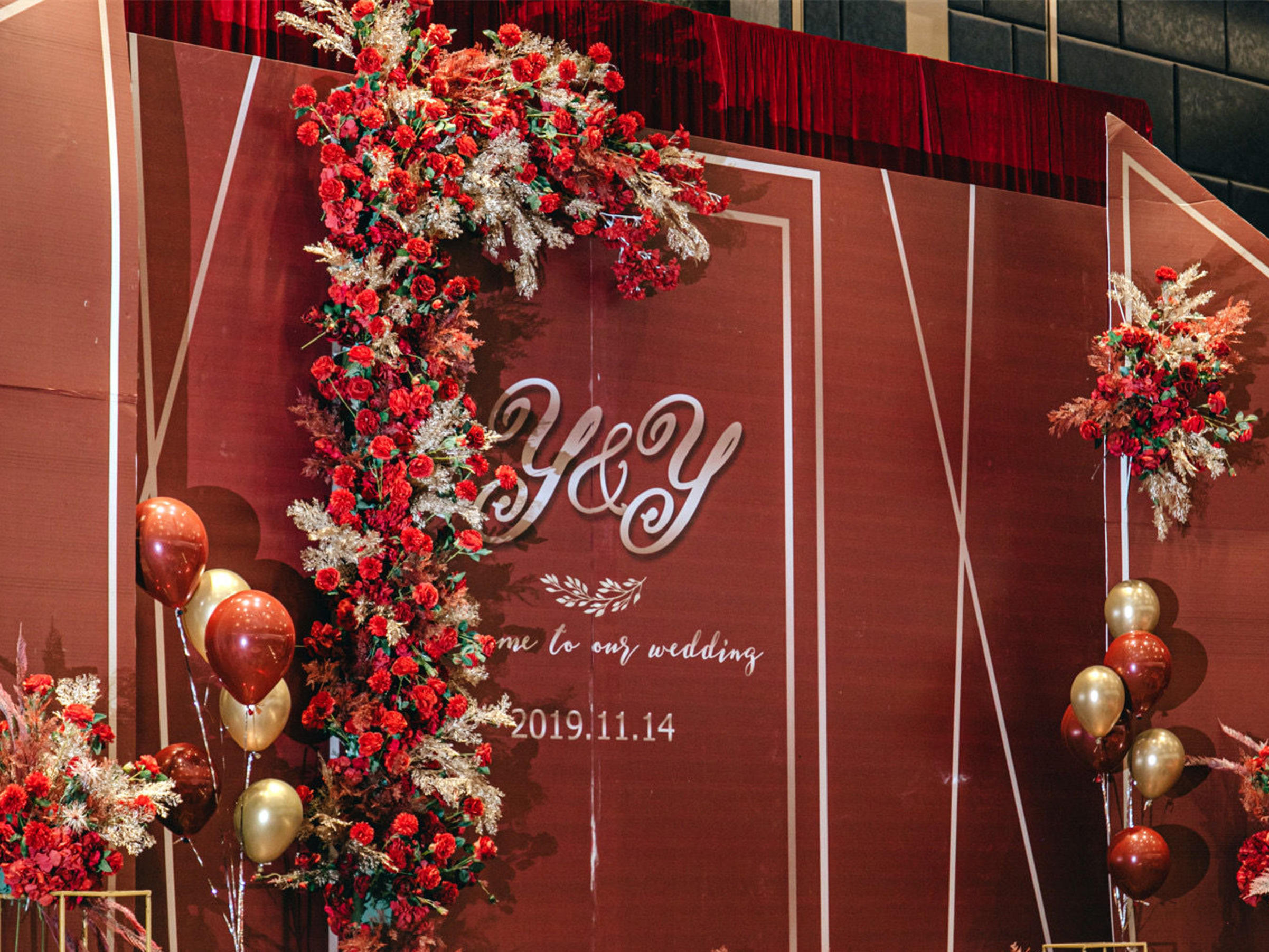 WE我们婚礼策划《红色》婚礼