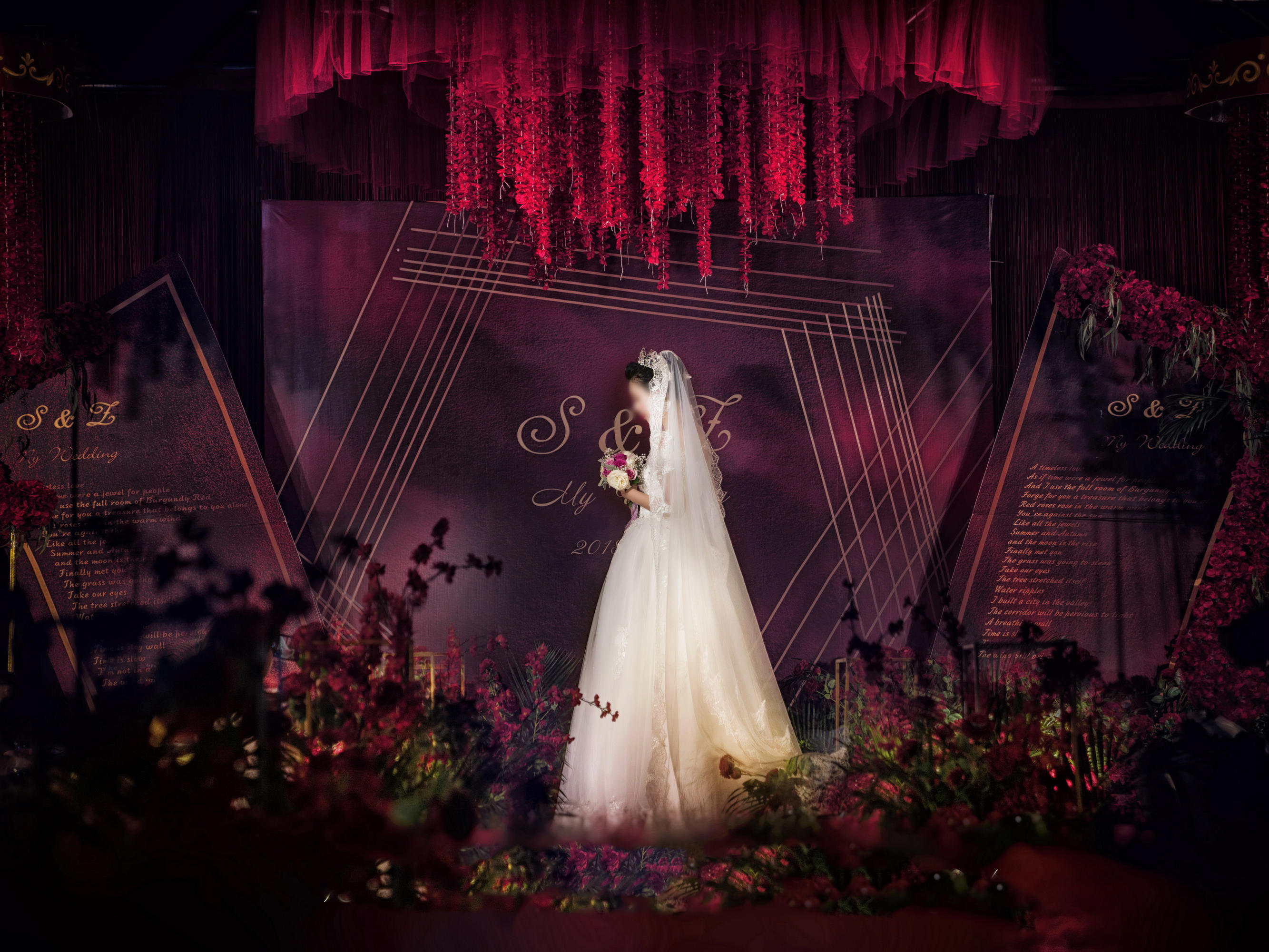 金典幸福丨白金汉爵&金黑主题婚礼