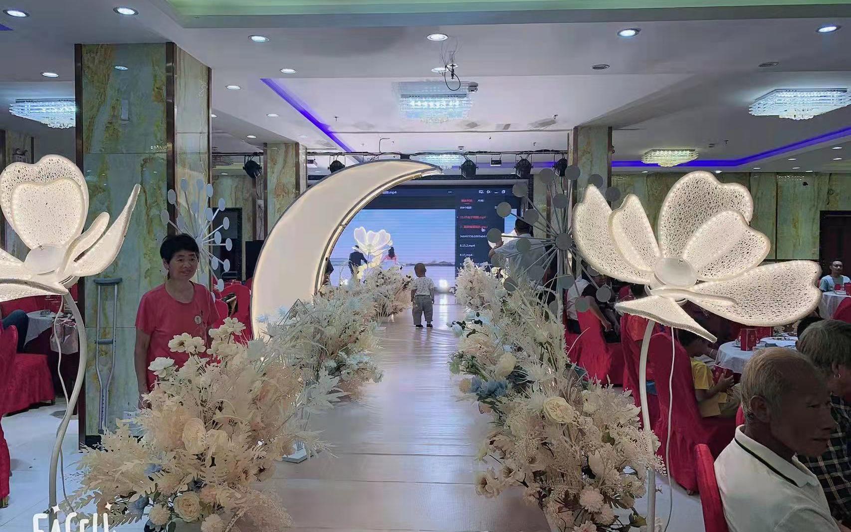 简约婚礼布置