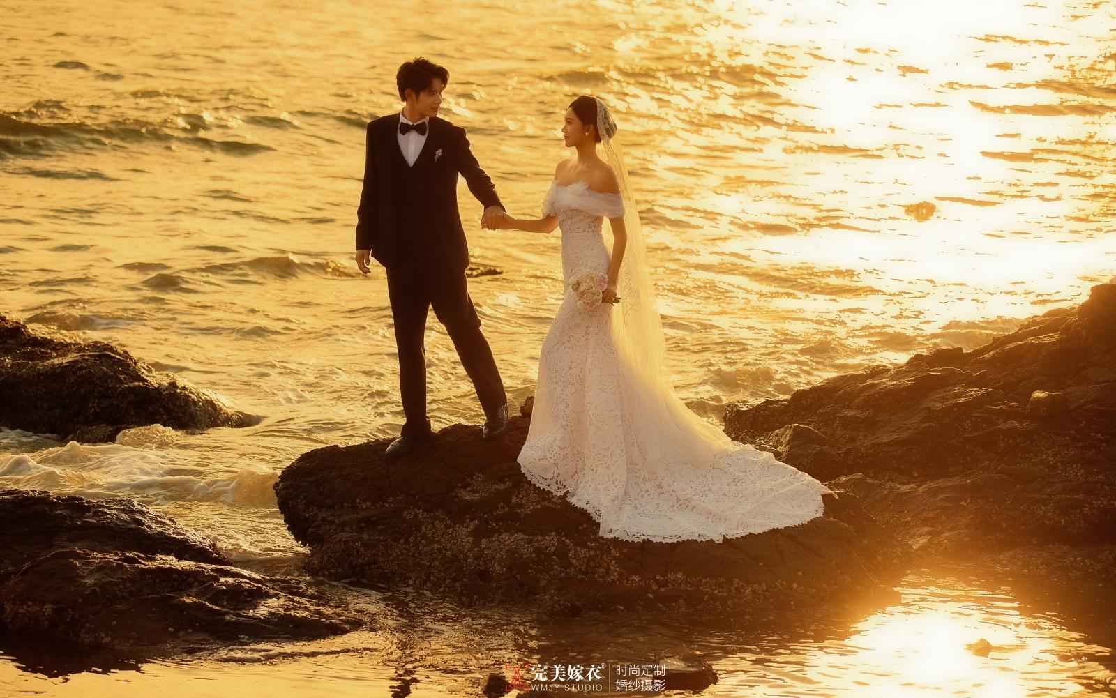 【愛如晚霞】夕陽海邊電影婚紗照