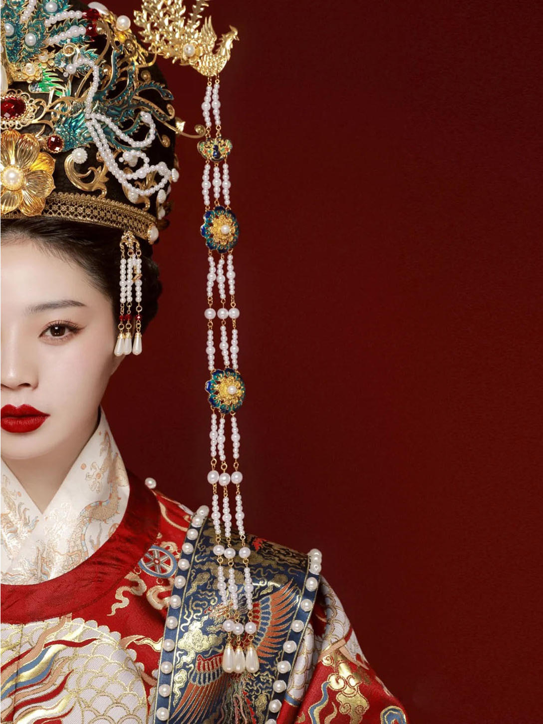 尤美中式国风汉服婚服超值套装