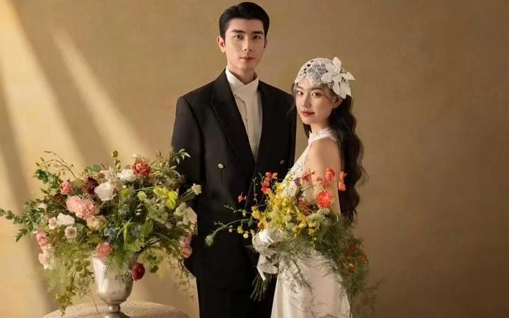 復(fù)古浪漫婚紗照 