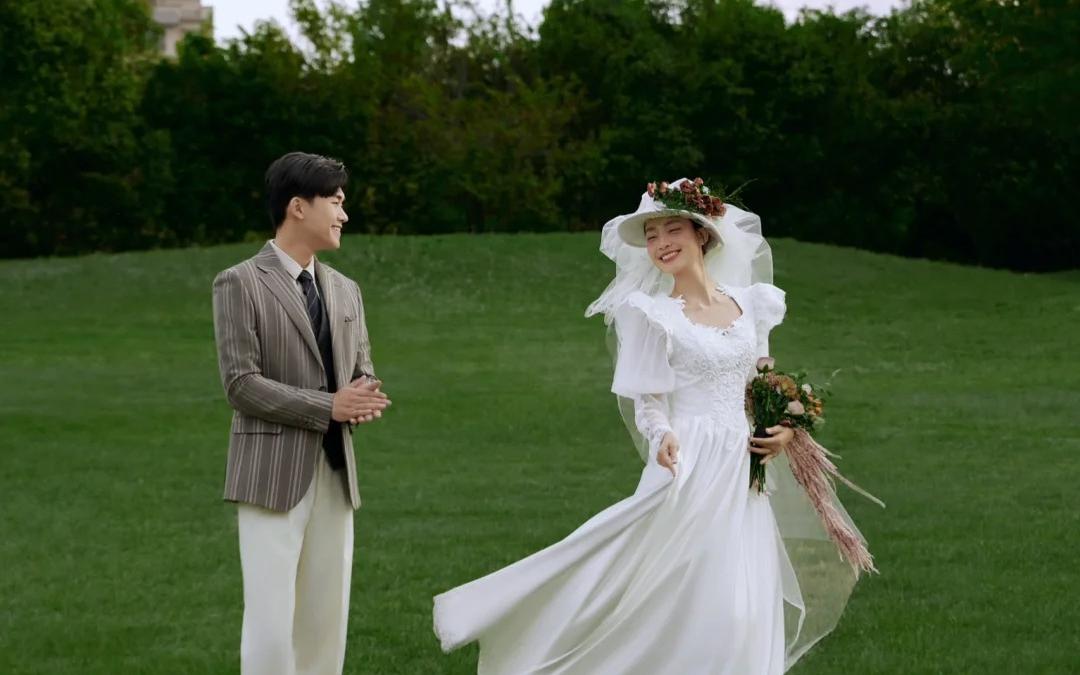 森系系列 草坪婚紗照