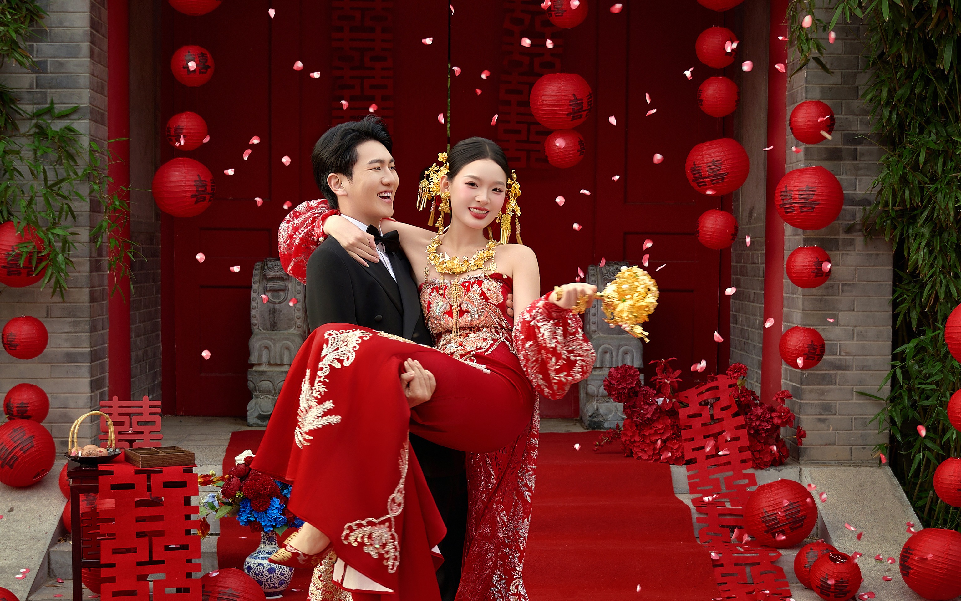 <客片分享>中式喜嫁风婚纱照