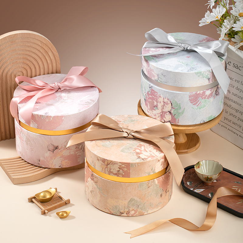 发泡纸圆盒系列 伴手礼女伴娘结婚送宾客回礼实用新婚回礼