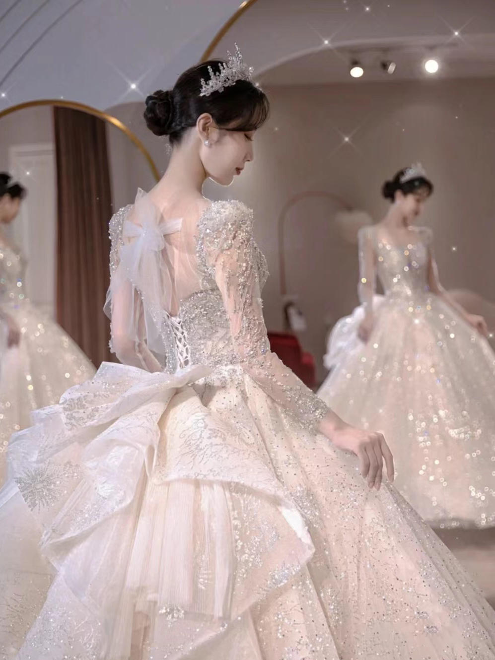 一眼就爱上的韩国婚纱