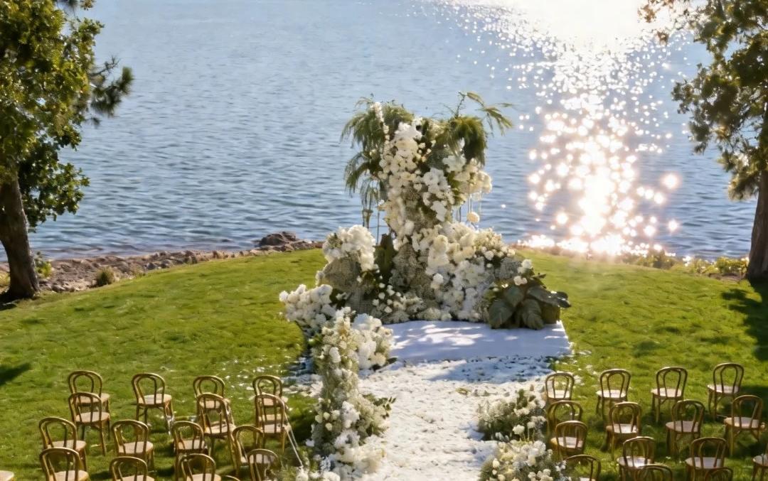 喜橙婚礼|湖畔草坪森系婚礼