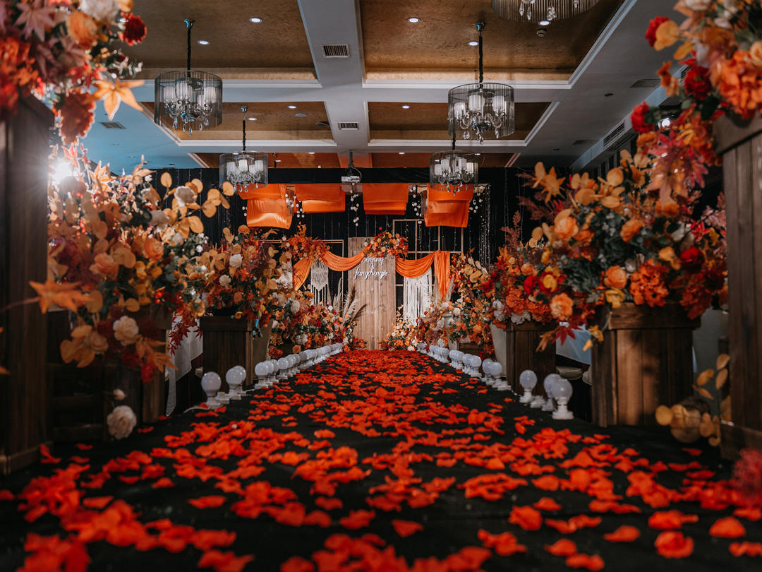 『维卡婚礼』网红复古婚礼  花艺设计效果满分