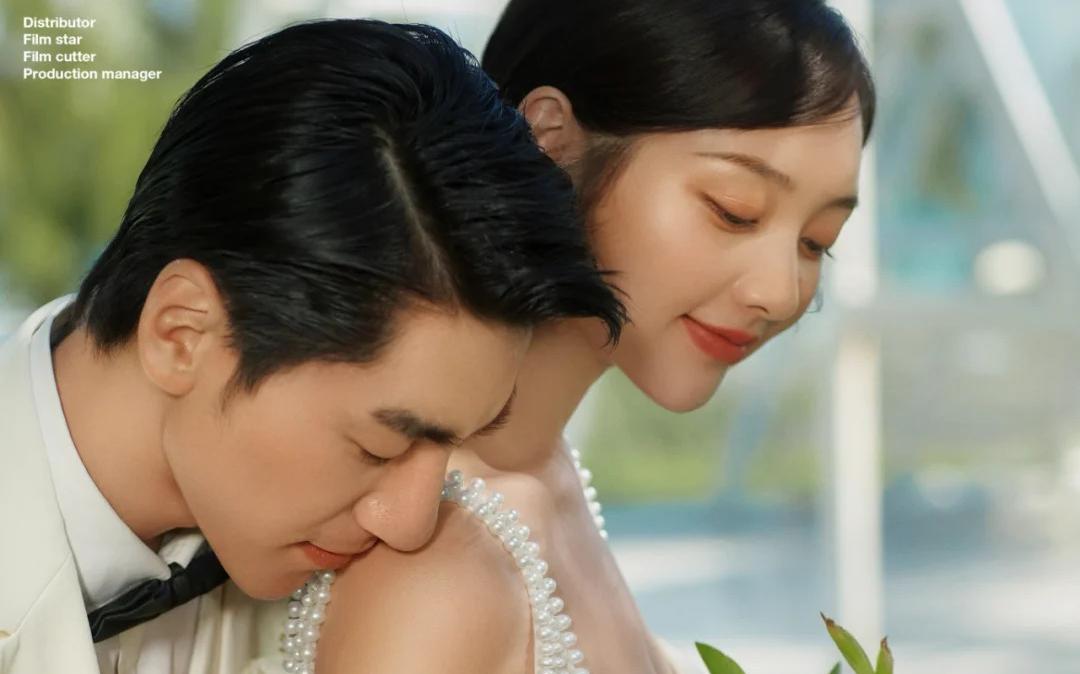 海南三亚湾水晶教堂婚纱照，心动💗