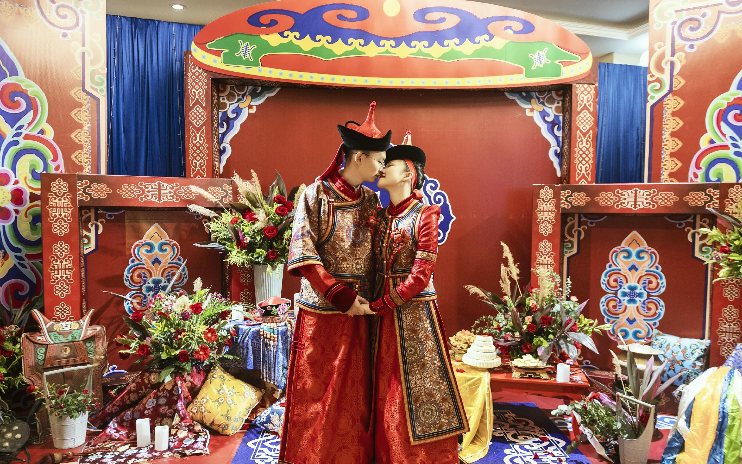 蒙式风情婚礼浪漫而有格调