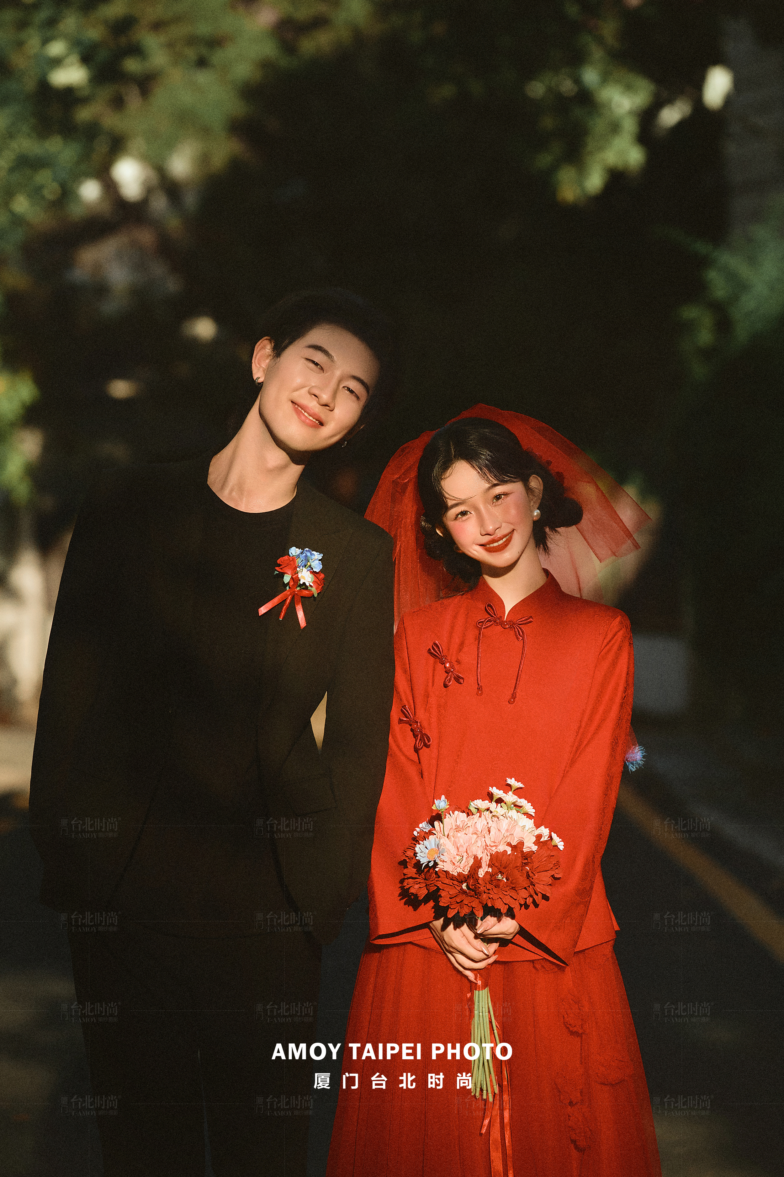 甜甜的新中式街拍