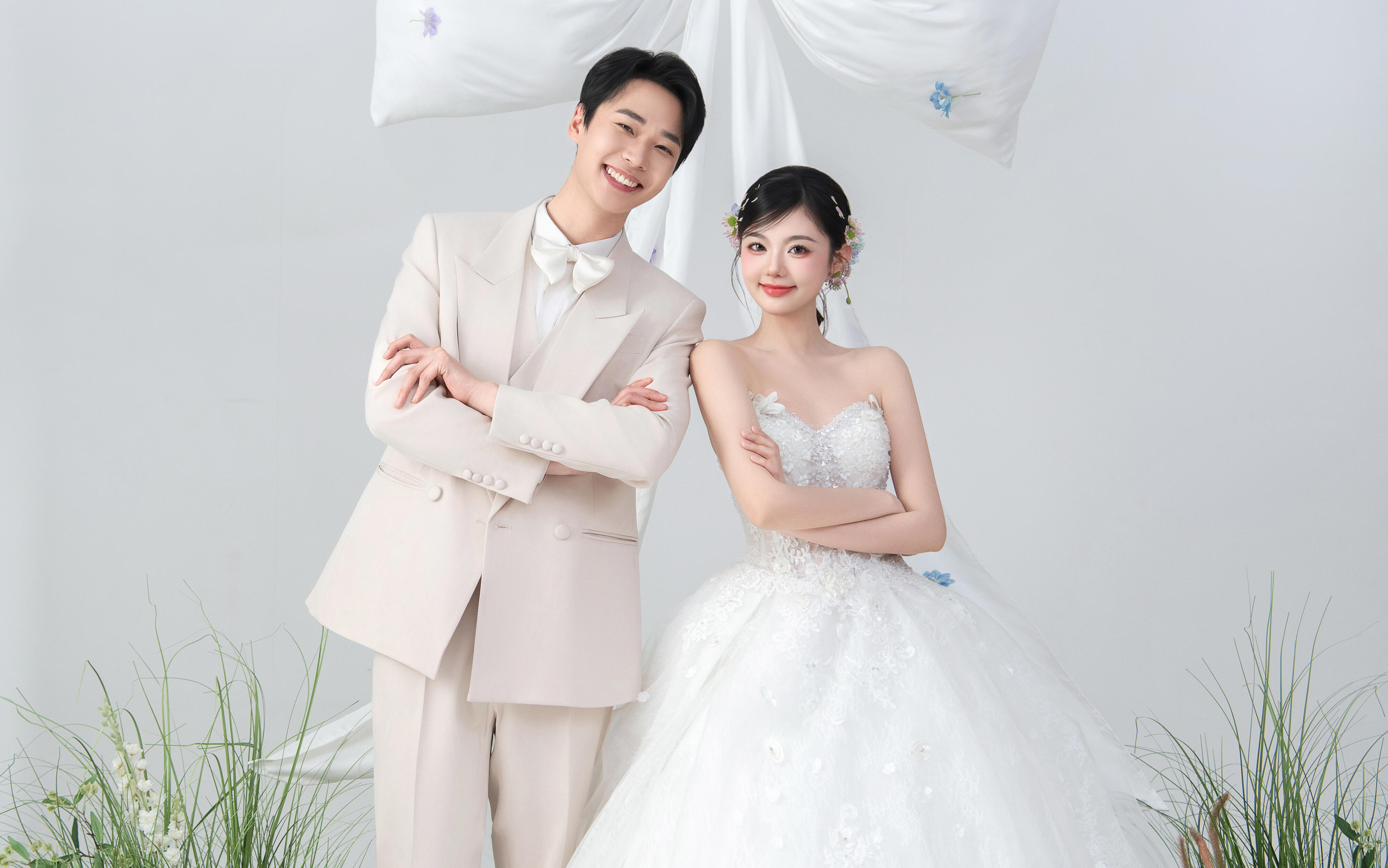 元氣婚紗照被閨蜜追著問的少女感大片