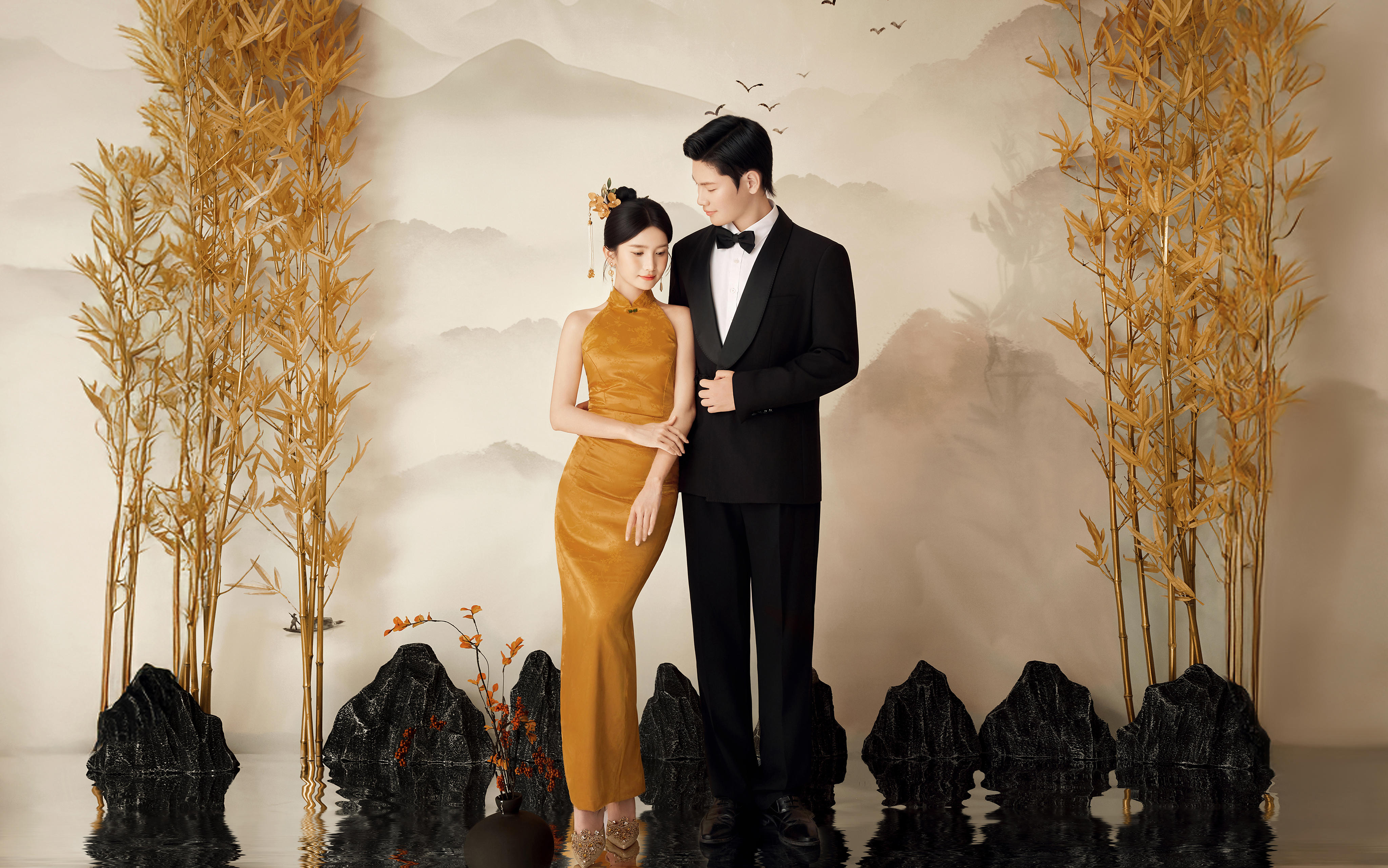 新中式婚纱照🖌️让我们爱情成为传世丹青