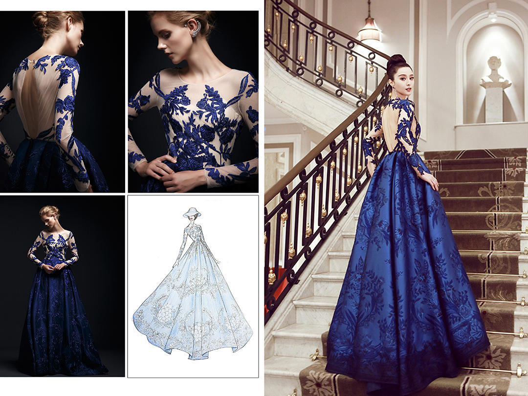 明星款婚纱+礼服+男士男士西服3件套