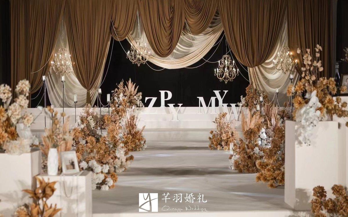 【芊羽婚礼】时光如咖啡豆，研磨出愈发香浓的爱。