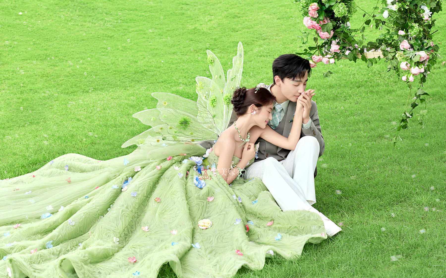 【童话AYOUAREMINE公主】我的精灵系婚照