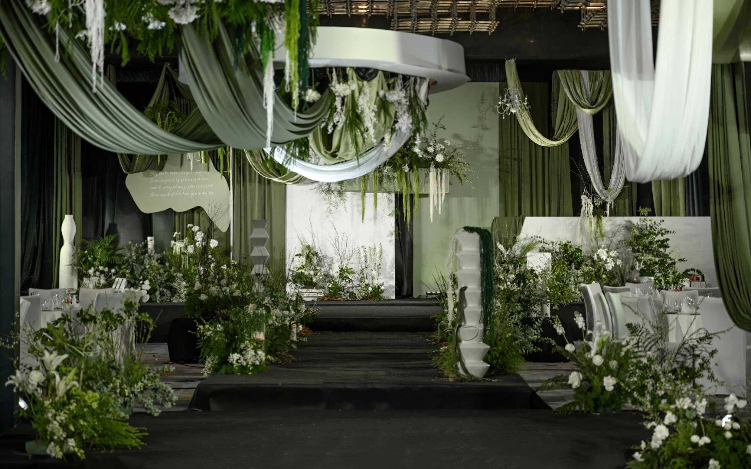 森系格調(diào)·溫柔綠意婚禮