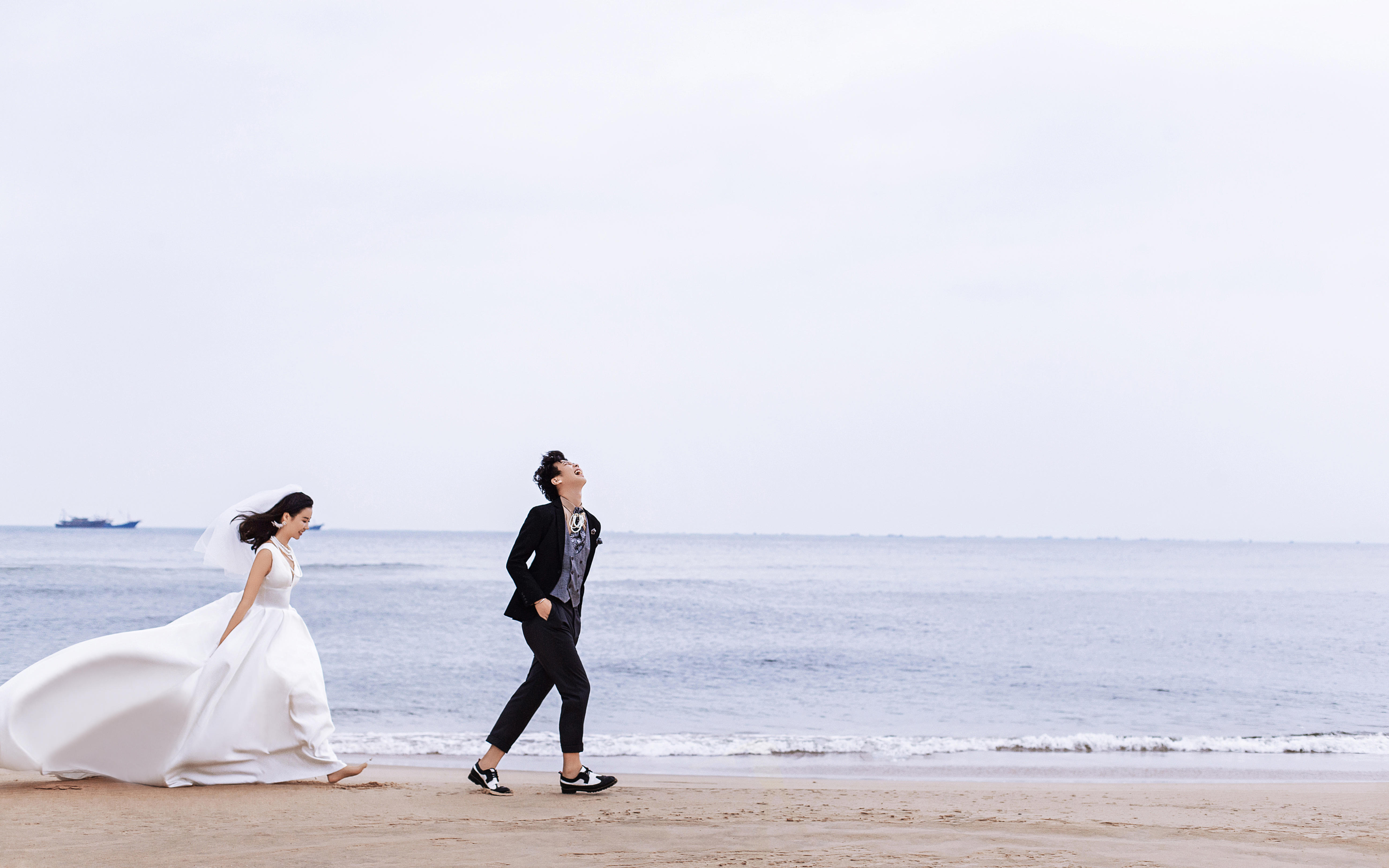 分界洲网红经典海岛婚纱+游艇出海